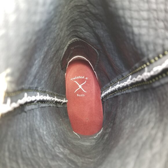 Twisted X Women's  Simulated Snake Skin Cowboy Western Boots Size 7.5B - Picture 15 of 16